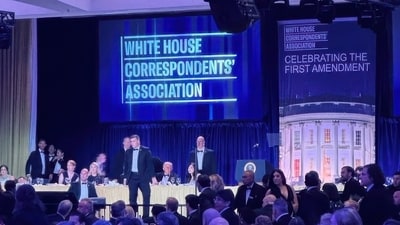 Michael Glantz, who stayed calm during White House Dinner chaos. (AP) Michael Glantz, who stayed calm during White House Dinner chaos. (AP)
