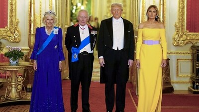 President Trump and First Lady Melania will still host King Charles III and Queen Camilla amid security concerns following a shooting at the WHCD.   Aaron Chown/Pool via REUTERS/File Photo (via REUTERS)