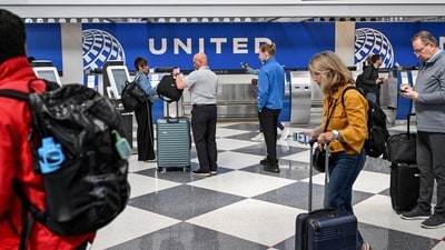 Amid surging jet-fuel prices, United Airlines posted an 80% rise in first-quarter profit. Amid surging jet-fuel prices, United Airlines posted an 80% rise in first-quarter profit.