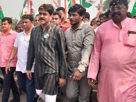 তৃণমূল প্রার্থীর কনভয়ে 'হামলা'য় তপ্ত ভাঙড়