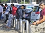 Mumbai, India - Jan. 19, 2026:Dr Sangram Patil at Nariman Point in Mumbai, India, on Monday, January 19, 2026. (Photo by Anshuman Poyrekar/Hindustan Times) (Anshuman Poyrekar/HT Photo)