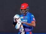 Delhi Capitals' Axar Patel walks back to the pavilion after his dismissal by Royal Challengers Bengaluru's Bhuvneshwar Kumar. Delhi Capitals' Axar Patel walks back to the pavilion after his dismissal by Royal Challengers Bengaluru's Bhuvneshwar Kumar.
