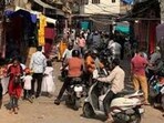 The Dal Mandi road widening project, undertaken by the state government, aims to expand a 650-metre stretch from about 5 metres to 17.5 metres. (For representation)