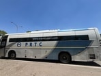 The Pepsu Road Transport Corporation (PRTC) has launched its intra-state Volvo bus service, providing a significant relief for local travellers. The service debuted on the Chandigarh–Bathinda route. (HT Photo)