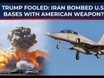 How Mojtaba fooled Trump by bombing US bases using an American weapon