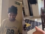 Delivery man finds woman’s door unlocked, guards her home till she returns.