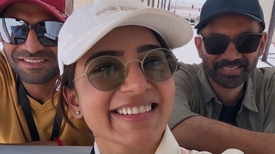Samantha and Raj are working together again on her upcoming film Maa Inti Bangaram and the Netflix series Rakht Brahmand. Samantha and Raj are working together again on her upcoming film Maa Inti Bangaram and the Netflix series Rakht Brahmand. 