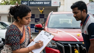 కారు డెలివరీ ముందు తీసుకోవాల్సిన జాగ్రత్తలు ఇవి.. (AI Generated Image)