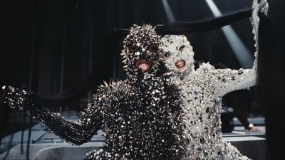 Doechii and Lady Gaga in Runway. (Credits: X)