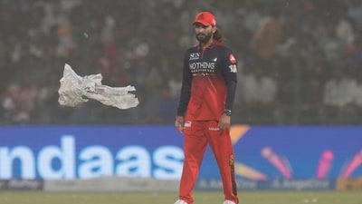 Rajat Patidar didn't even get to bat against the Delhi Capitals. (PTI) Rajat Patidar didn't even get to bat against the Delhi Capitals. (PTI)