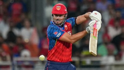 Marcus Stoinis slammed an unbeaten knock of 62* runs off 22 balls. (PTI) Marcus Stoinis slammed an unbeaten knock of 62* runs off 22 balls. (PTI)