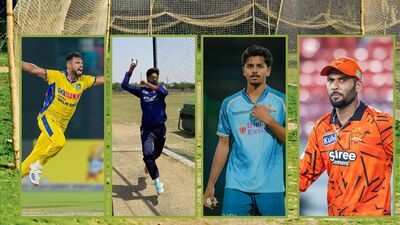 The net bowlers at the IPL bowl in practice sessions to some of the biggest stars, hoping to showcase their talent and earn a breakthrough into the main squad in the future. The net bowlers at the IPL bowl in practice sessions to some of the biggest stars, hoping to showcase their talent and earn a breakthrough into the main squad in the future.