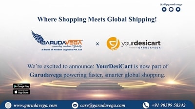 The acquisition of YourDesiCart by Garudavega aims to simplify global access to Indian products and enhance delivery efficiency for NRIs. (Garudavega) The acquisition of YourDesiCart by Garudavega aims to simplify global access to Indian products and enhance delivery efficiency for NRIs. (Garudavega)