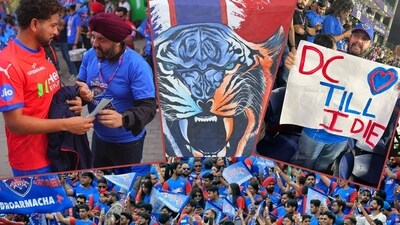 Gurpal Singh hasn’t missed a single Delhi Capitals home game in the past two years. Gurpal Singh hasn’t missed a single Delhi Capitals home game in the past two years.
