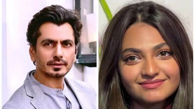 মেয়ে শোরা-র সঙ্গে নওয়াজউদ্দিন। মেয়ে শোরা-র সঙ্গে নওয়াজউদ্দিন।