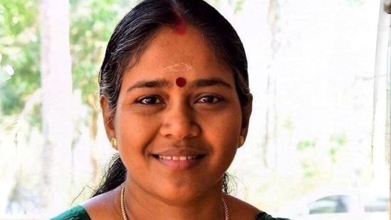 Sobha Surendran is contesting from the Palakkad constituency for the 2026 Kerala Assembly elections (HT_PRINT)