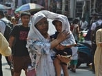 Children are particularly vulnerable in the scorching summer heat. 