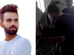 Snippet from a video shared by cricketer-turned-influencer Lakhan Arjun Rawat.