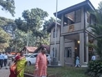 Mumbai, India - January 21, 2019: Mayor Vishwanath Mahadeshwar at the new Mayor Bungalow at Jijamata Udyaan, Byculla in Mumbai, India, on Monday, January 21, 2019. (Photo by Pratik Chorge/Hindustan Times) (Pratik Chorge/HT Photo)