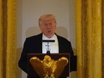US President Donald Trump said Iran is set for 'collapse'.