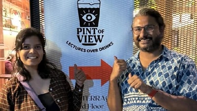 Harsh Snehanshu is the man behind Cubbon Reads and Pint of View Harsh Snehanshu is the man behind Cubbon Reads and Pint of View