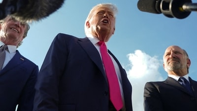 The administration, facing a legal challenge to the project, has argued for months that the ballroom is necessary to protect the president’s safety. The administration, facing a legal challenge to the project, has argued for months that the ballroom is necessary to protect the president’s safety.