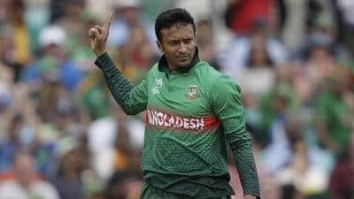 File image of former Bangladesh captain and all-rounder Shakib Al Hasan. (AP) File image of former Bangladesh captain and all-rounder Shakib Al Hasan. (AP)