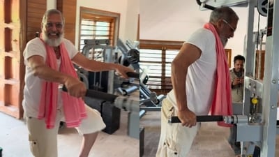 Nana Patekar performed 15 consecutive tricep dips at the age of 76. Nana Patekar performed 15 consecutive tricep dips at the age of 76.