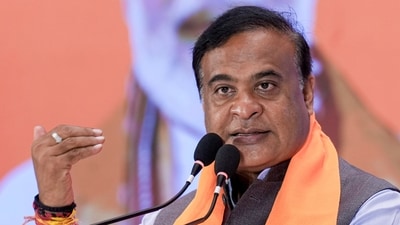 Assam CM Himanta Biswa Sarma during the Assembly elections 2026. (PTI) Assam CM Himanta Biswa Sarma during the Assembly elections 2026. (PTI)