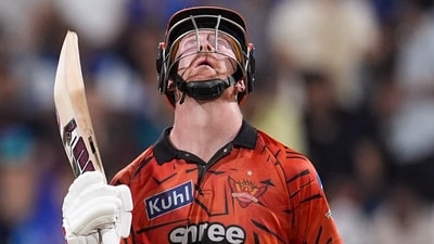 Heinrich Klaasen played the decisive innings in the match. Mixing caution with aggression, he smashed an unbeaten 50 to rebuild for SRH and then take the team past the finish line. (PTI) Heinrich Klaasen played the decisive innings in the match. Mixing caution with aggression, he smashed an unbeaten 50 to rebuild for SRH and then take the team past the finish line. (PTI)
