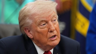 Cobb also alleged that Trump’s communication style has shifted, claiming his vocabulary has “shrunk”. (AP) Cobb also alleged that Trump’s communication style has shifted, claiming his vocabulary has “shrunk”. (AP)