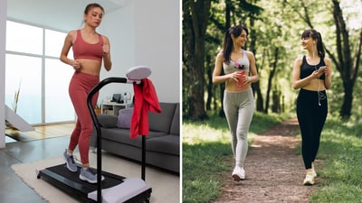 Unable to complete your step count? Here's what an expert says about choosing between walking pads and outdoor walking (Freepik) Unable to complete your step count? Here's what an expert says about choosing between walking pads and outdoor walking (Freepik)