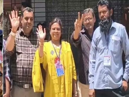 గోధ్రాలో అపేక్షాబెన్ సోనీ విజయం..