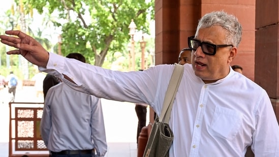 TMC MP Derek O'Brien has thrown a direct challenge to PM Modi too. (ANI Photo)