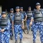 **EDS: SCREENGRAB VIA PTI VIDEOS** Bongaon: Central Armed Police Forces (CAPF) personnel deployed ahead of the second phase of polls, in Bongaon, Tuesday, April 28, 2026. (PTI Photo)(PTI04_28_2026_000703B)(PTI)