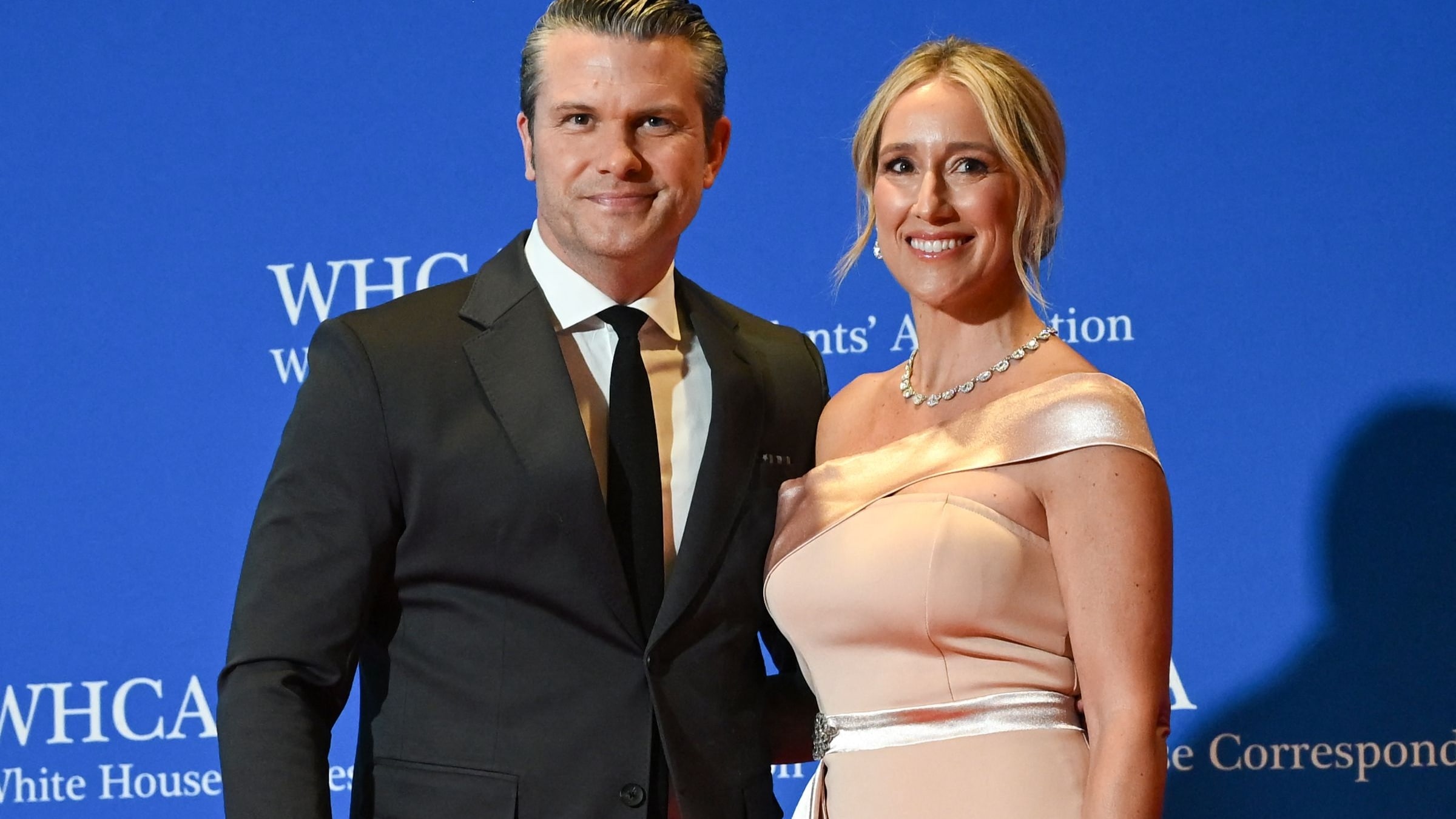 jennifer hegseth pink dress Jennifer Rauchet, Pete Hegseth's wife, has been accused of wearing Temu to  the White House Correspondents' Dinner. Rauchet's husband Hegseth knows how  to spend money with reckless abandon. His career is marred