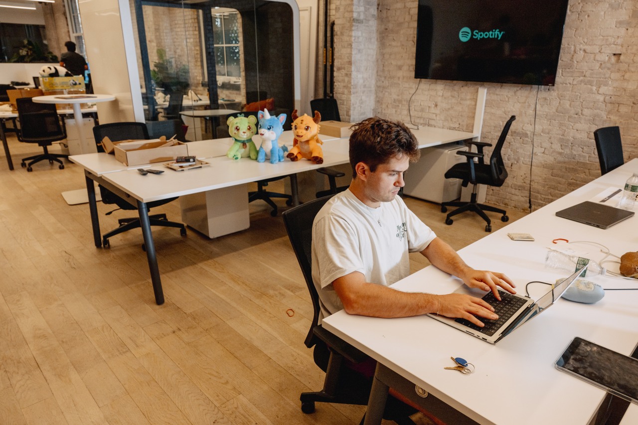 Blake Anderson in the 10x office in New York’s SoHo neighborhood. Blake Anderson in the 10x office in New York’s SoHo neighborhood.