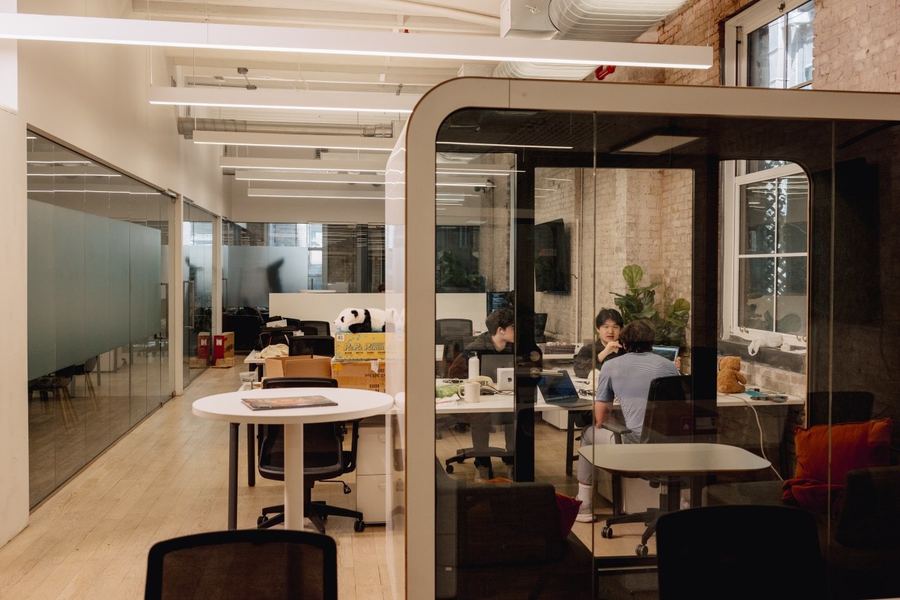 The 10x office is located in the heart of Manhattan’s startup scene. The 10x office is located in the heart of Manhattan’s startup scene.