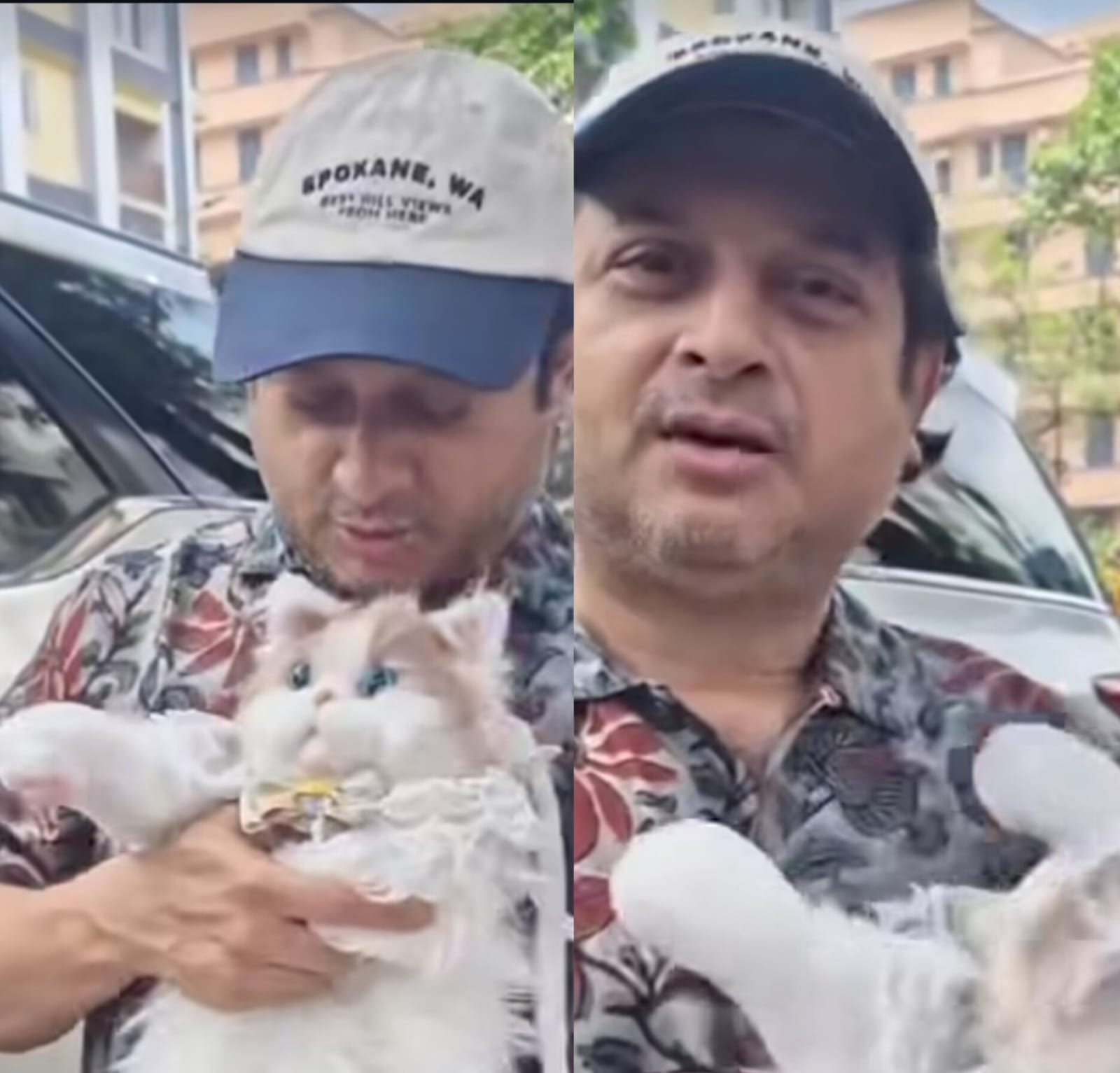 এডওয়ার্ডকে নিয়ে ভোট দিতে এলেন শিবপ্রসাদ!