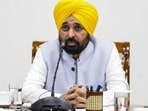 Chief minister Bhagwant Mann on Thursday confirmed he will meet President Droupadi Murmu alone at 12 noon on May 5 to address the defection of seven Aam Aadmi Party (AAP) Rajya Sabha members to the BJP. (File photo)