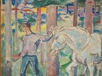 Edvard Munch’s The Pathfinder (Wikimedia Commons)