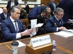 US Secretary of Defense Pete Hegseth and Chairman of the Joint Chiefs of Staff General Dan Caine testifying on the Department of Defense Fiscal Year 2027 Budget Request.