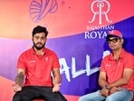 Rajasthan Royals captain Riyan Parag, left, with team's Head Coach Kumar Sangakkara Rajasthan Royals captain Riyan Parag, left, with team's Head Coach Kumar Sangakkara