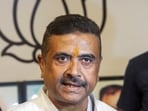 Suvendu Adhikari, the BJP candidate from Bhabanipur constituency in West Bengal Assembly elections 2026.