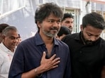 Axis My India has predicted in its exit poll that actor Vijay's party TVK can win upto 120 seats in Tamil Nadu election 2026. (PTI)