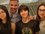 Sunjay Kapur and Karisma Kapoor share two children - Samaira and Kiaan. Sunjay Kapur and Karisma Kapoor share two children - Samaira and Kiaan.