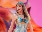 Taylor Swift performs at Wembley Stadium as part of her Eras Tour June 21, 2024 in London. (Photo by Scott A Garfitt/Invision/AP, File)