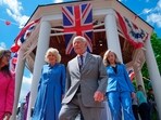 King Charles III and Queen Camilla's Arlington Cemetery visit was overshadowed by the Union Jack being flown incorrectly. (Win McNamee/Pool Photo via AP)'