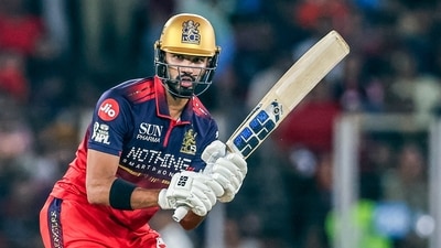 Devdutt Padikkal top-scored for RCB with a fluent 40(24). Continues to be in top form with the bat and scoring quick runs – but couldn't stick around to give RCB bonus runs, as they were bowled out for 155. (ANI Pic Service) Devdutt Padikkal top-scored for RCB with a fluent 40(24). Continues to be in top form with the bat and scoring quick runs – but couldn't stick around to give RCB bonus runs, as they were bowled out for 155. (ANI Pic Service)