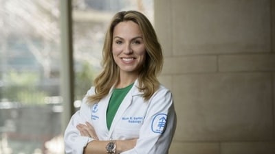 Saphier has spoken openly about becoming a mother at a young age. (Memorial Sloan Kettering Cancer Center) Saphier has spoken openly about becoming a mother at a young age. (Memorial Sloan Kettering Cancer Center)